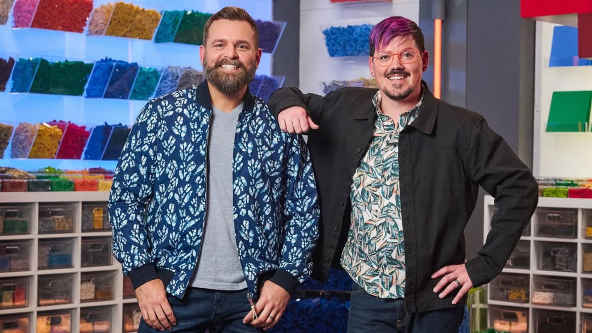 John and Justin from Lego Masters Season 5 | Image via Instagram/ @bradjoynerbricks
