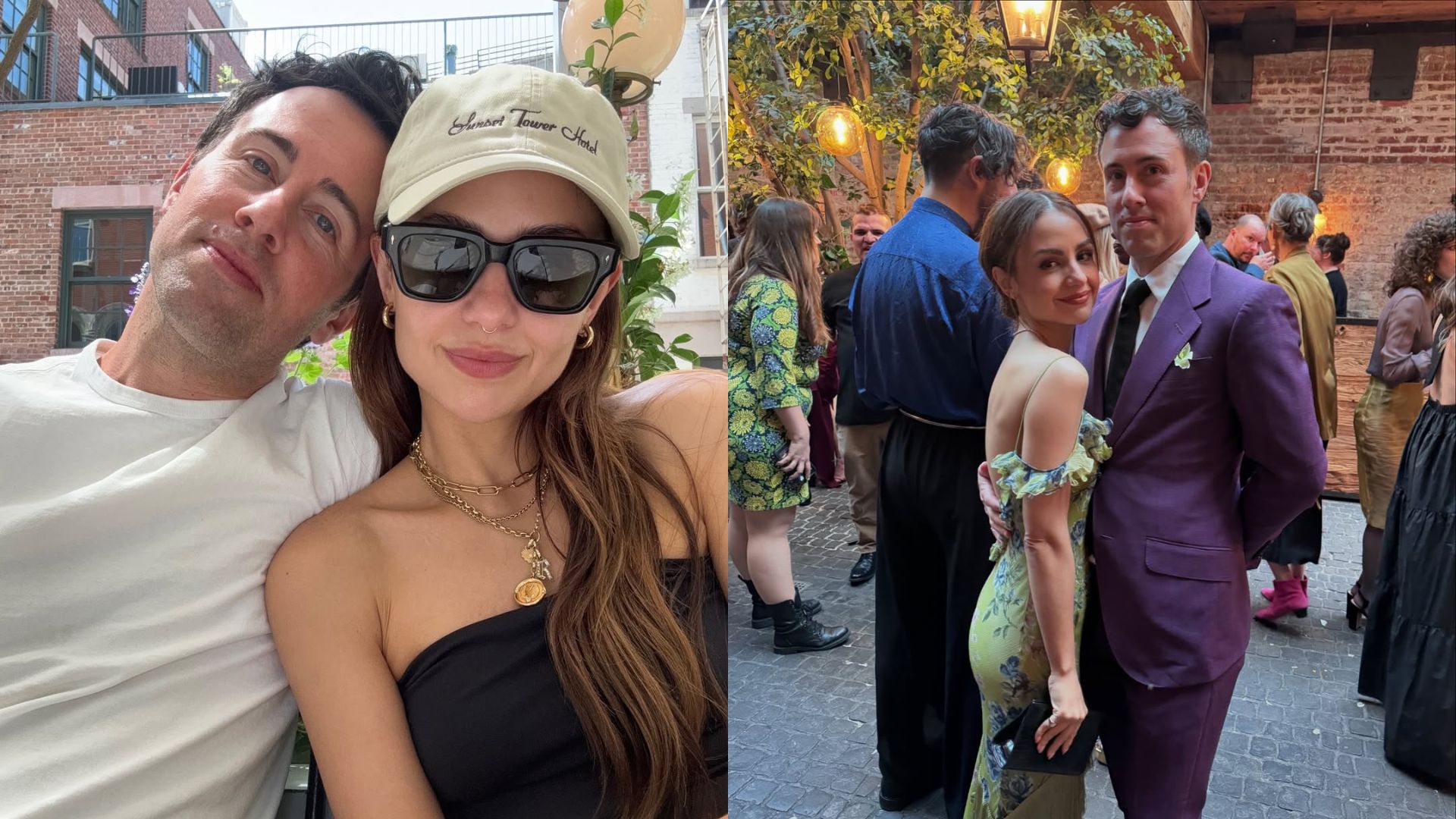 Aimee Carrero and Tim Rock (Images via Instagram/@aimeecarrero)