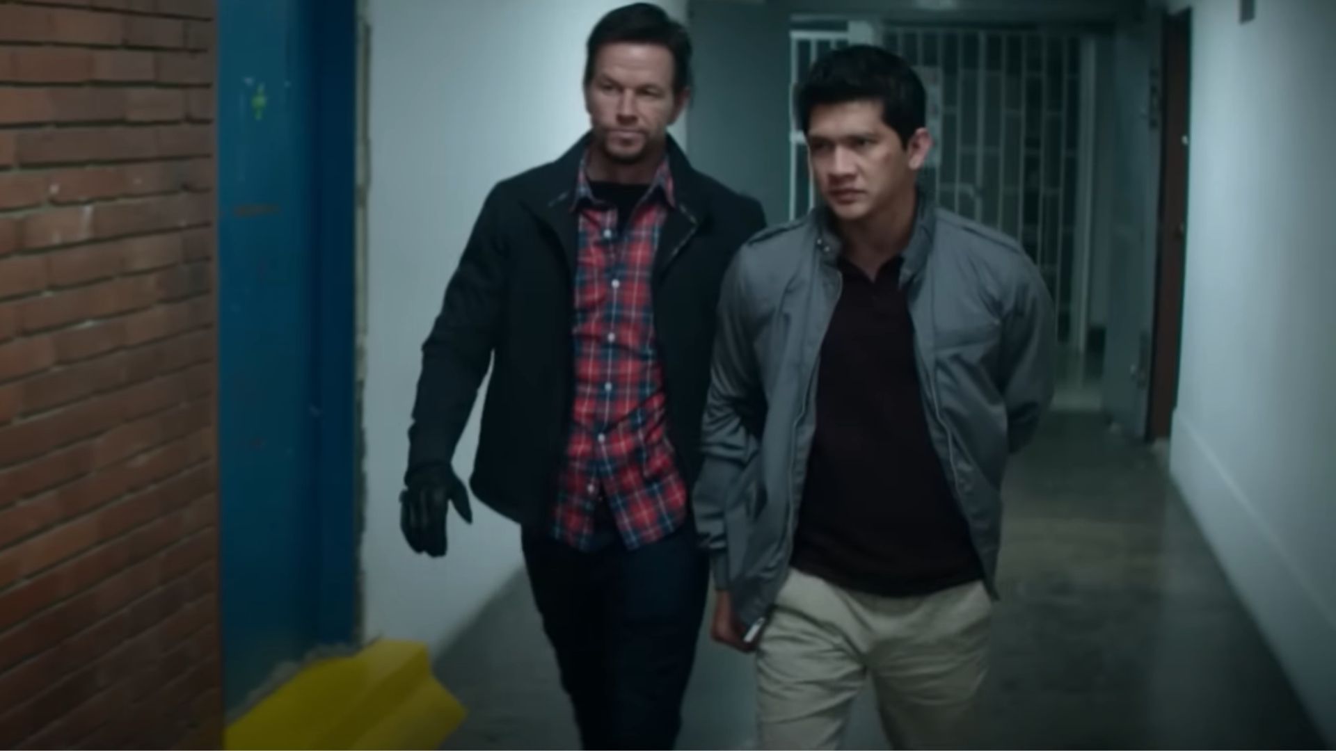 Iko Uwais [R] plays Li Noor in Mile 22. (Image via STXfilms)