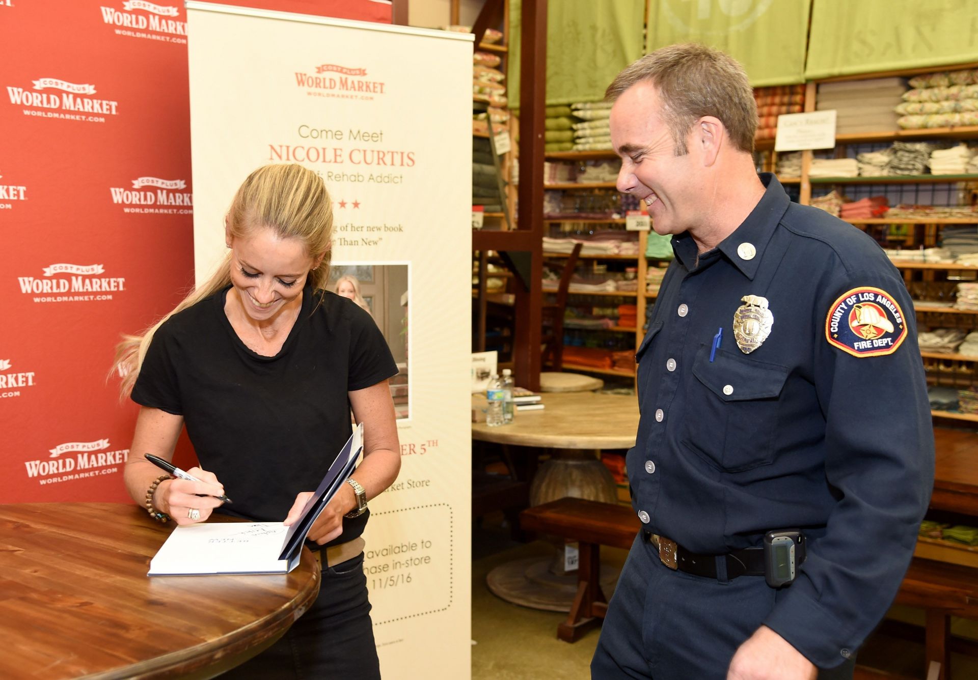 Cost Plus World Market Hosts Nicole Curtis, Star of &quot;Rehab Addict&quot;, For Book Signing Of Her New Memoir, &quot;Better Than New&quot; - Source: Getty