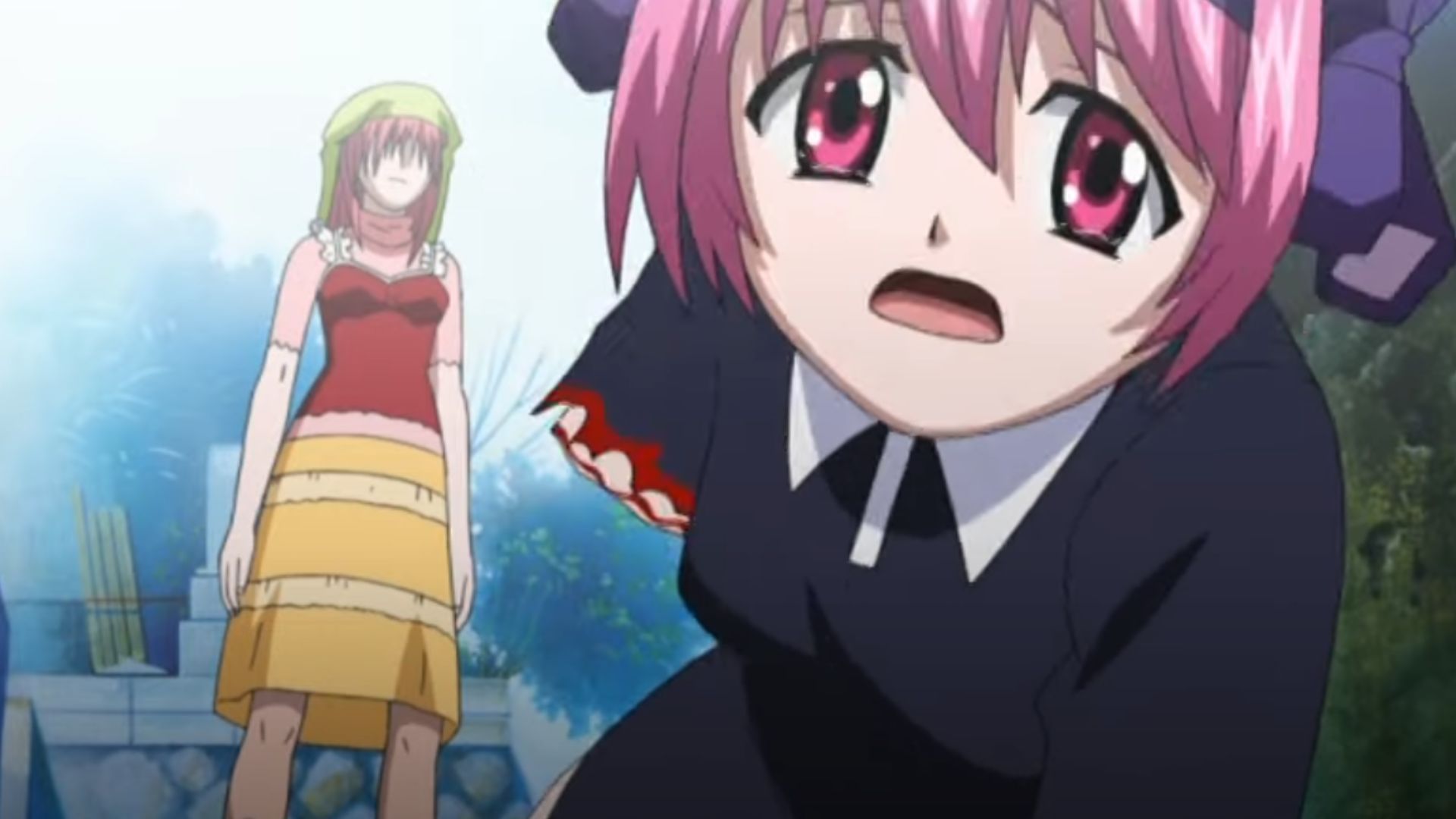 Lucy vs. Nana as seen in the series (Image Source: Studio Arms)