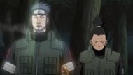 Asuma sensei hands over his Will of Fire to Shikamaru (Image Source: Studio Pierrot)