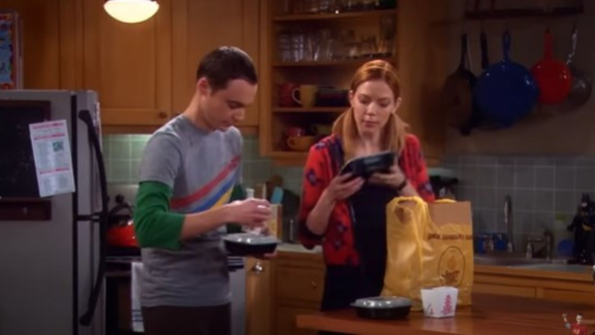 A scene from The Big Bang Theory Season 2 | Image source: Big Bang Theory on YouTube
