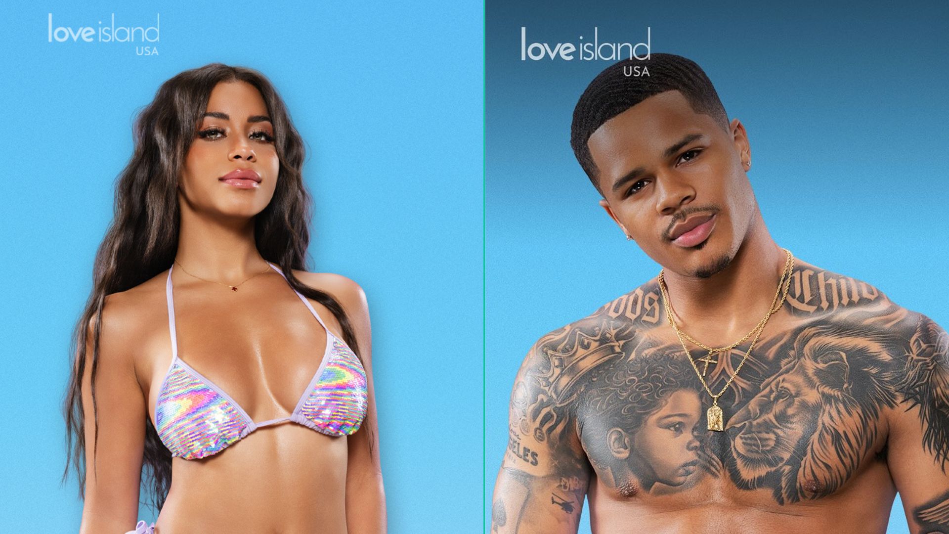 Amaya and Ace from Love Island USA Season 7 | Image via Instagram/ @loveislandusa