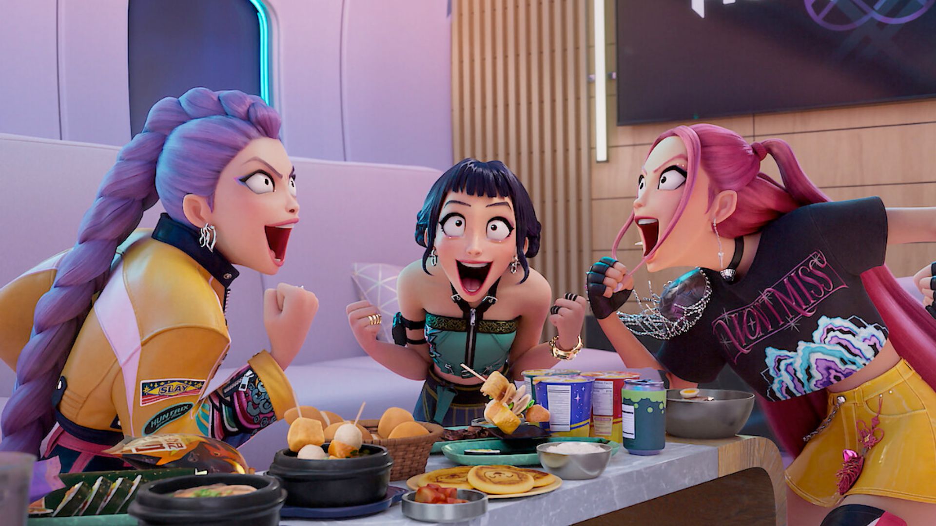 Scene from K-Pop Demon Hunters | Image via: Netflix