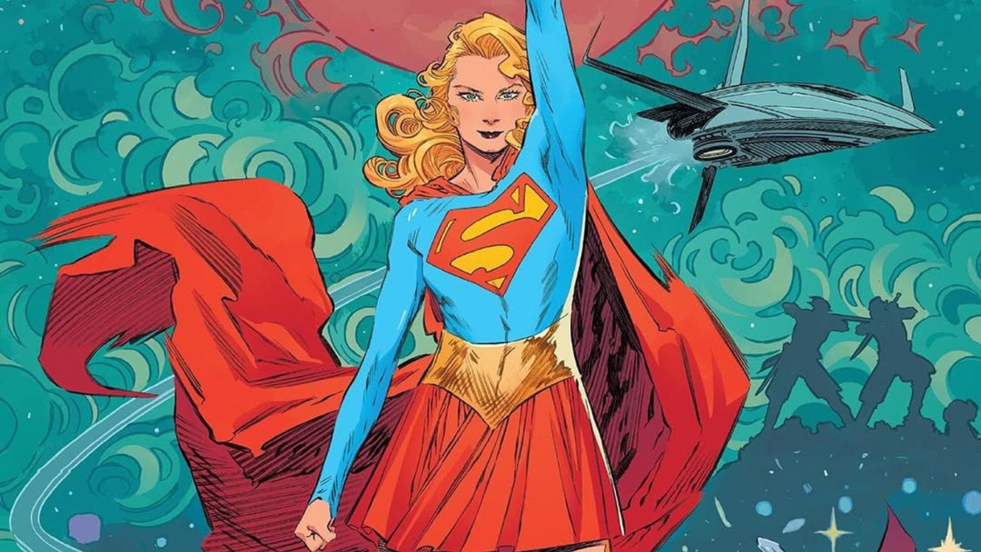The cover of Supergirl: Woman of Tomorrow | Image Source: @millyalcock Instagram