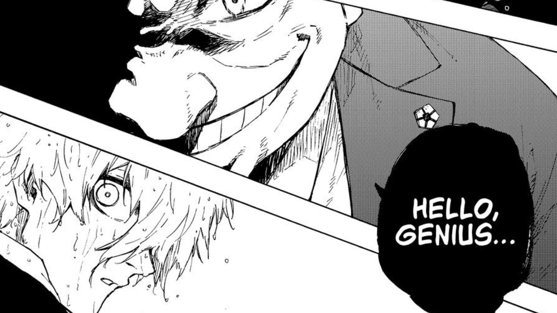 Nagi and Buratsuta as seen in the Blue Lock manga 