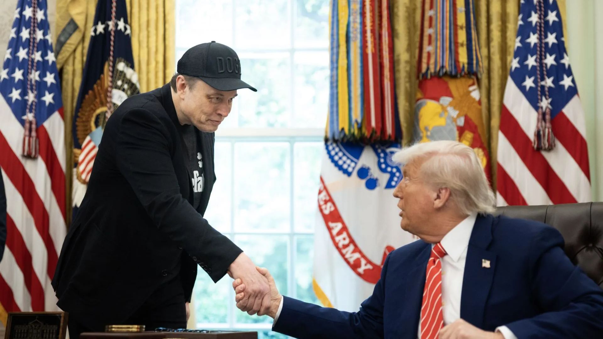 Elon Musk and Donald Trump