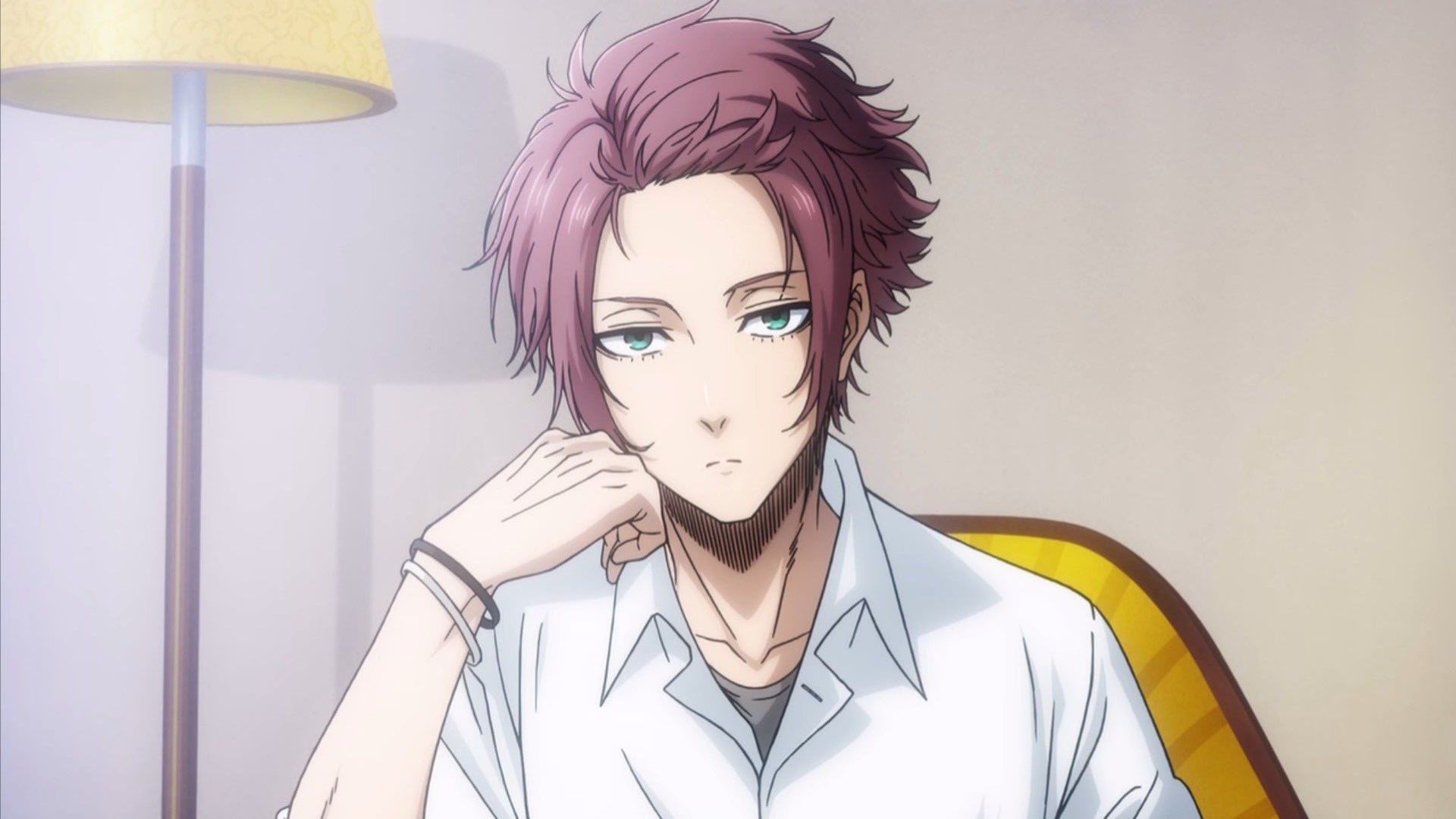 Sae as seen in the Blue Lock anime 