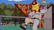 Mr. Burns during the baseball game | Image via Disney+