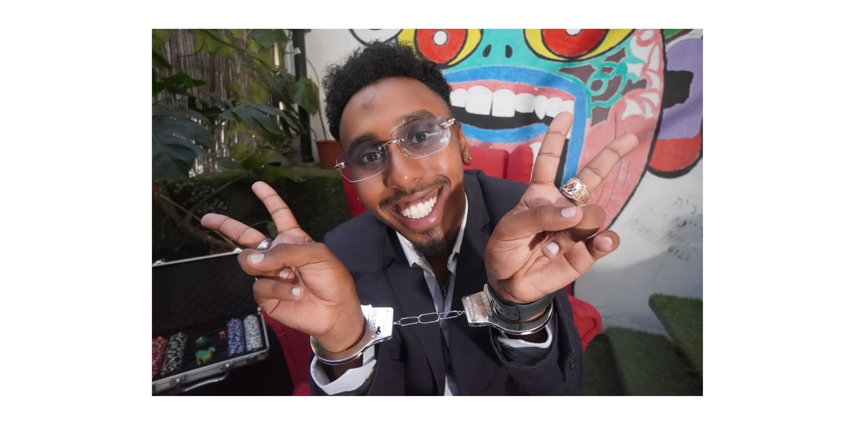 How many years can Johnny Somali face in South Korea? (Image via Instagram/ Johnnysomali)