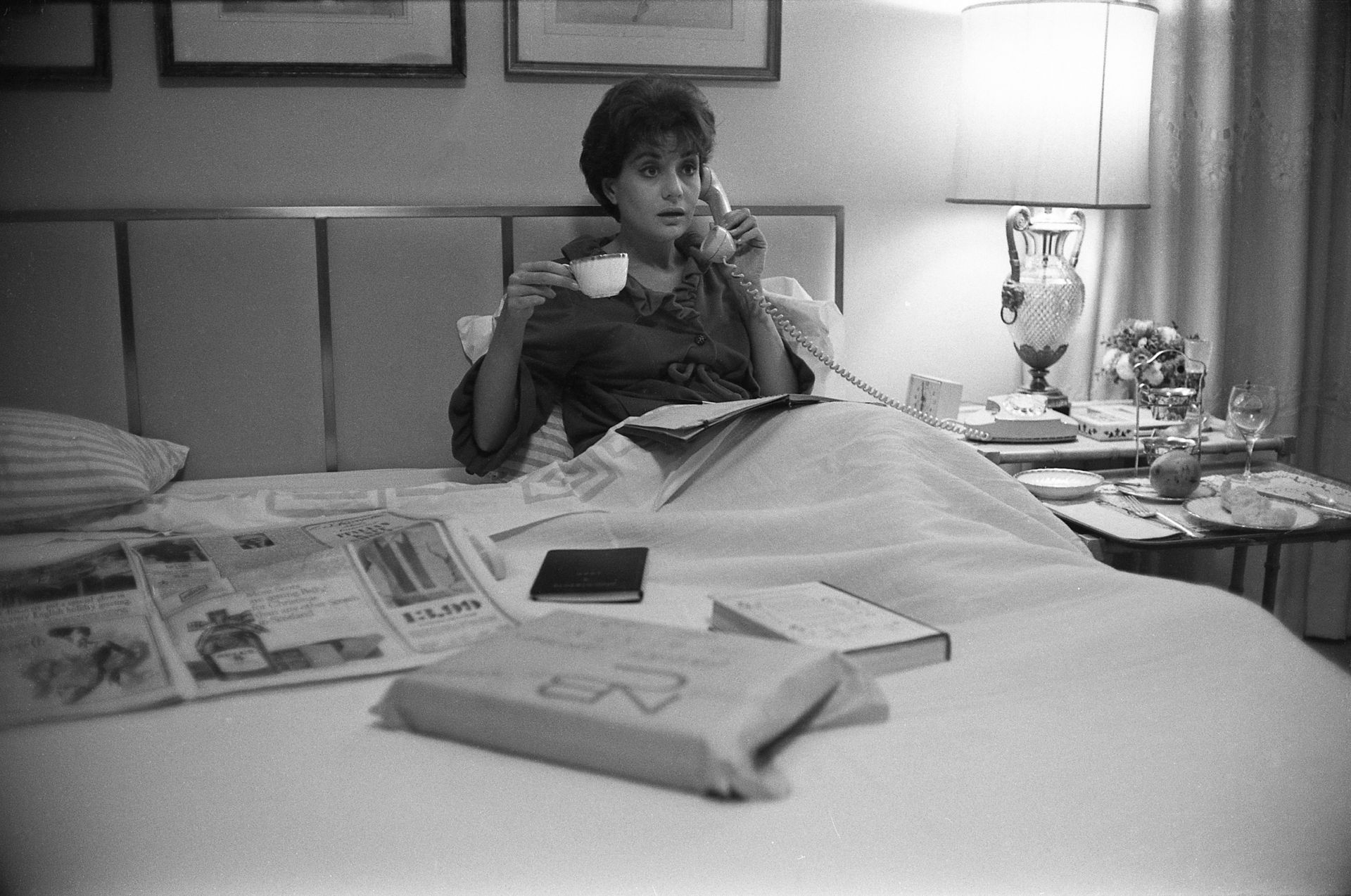 Barbara Walters On The Phone - Source: Getty