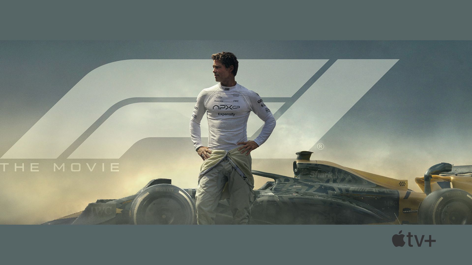 Promotional poster for F1 The Movie | Image via Apple TV+