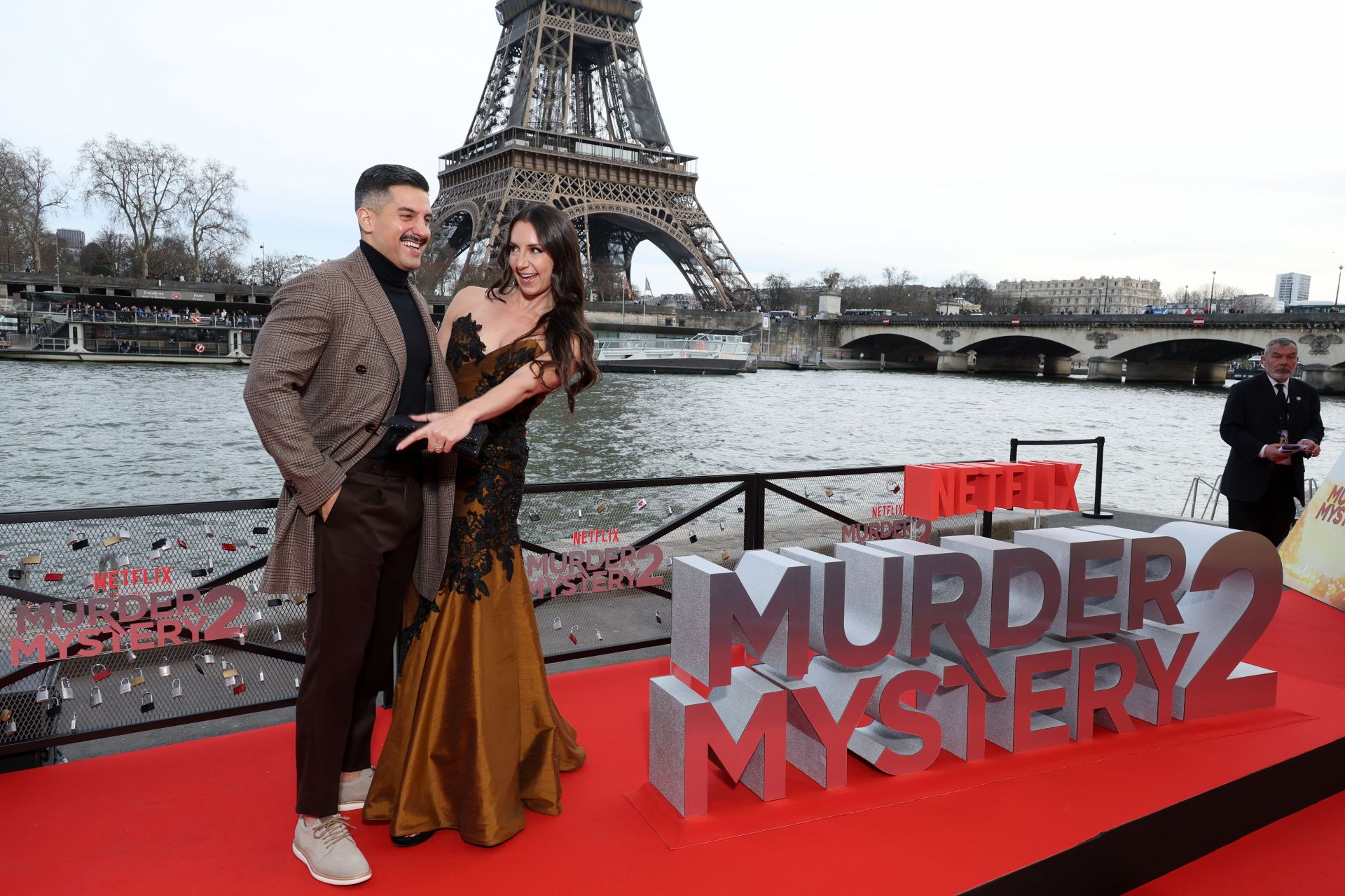&quot;Murder Mystery 2&quot; Photocall At Pont Debilly - Source: Getty