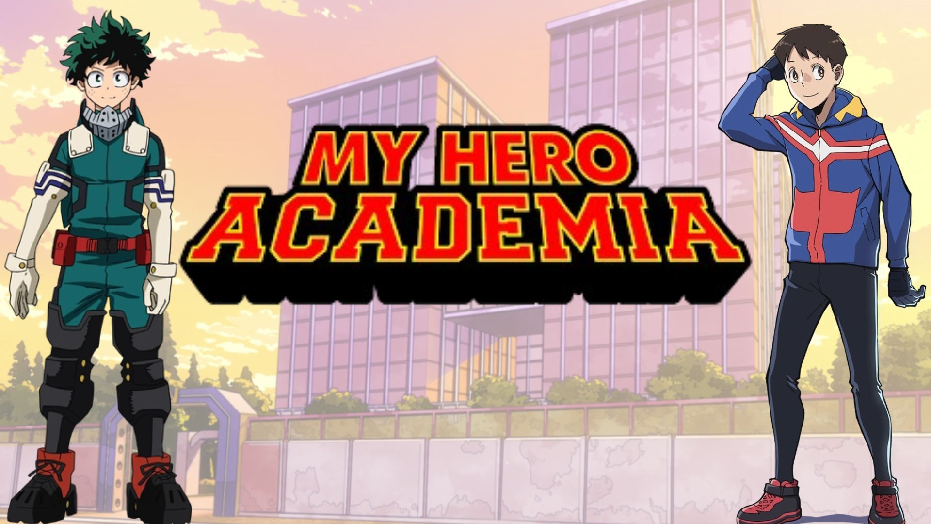 Koichi and Midoriya key visuals 