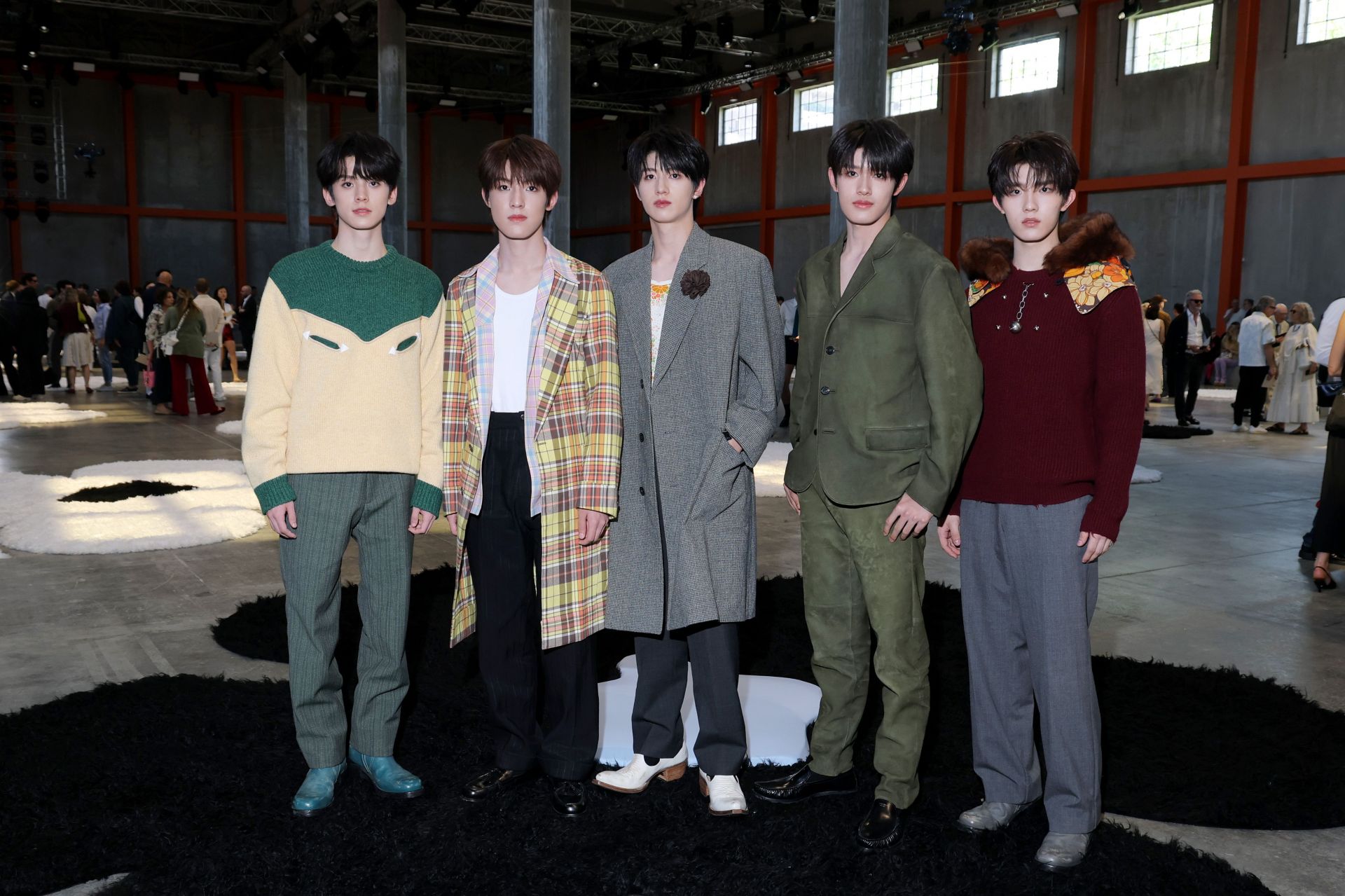 Prada Spring/Summer 2026 Menswear Fashion Show &ndash; Arrivals and Front Row - Source: Getty