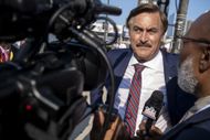 Mike Lindell at Milwaukee RNC (Image via Getty)
