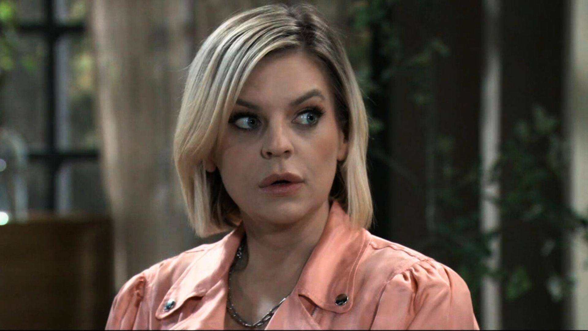 Maxie reacts to Brook Lynn and Lulu&#039;s face-to-face meeting on General Hospital. | Image: ABC|