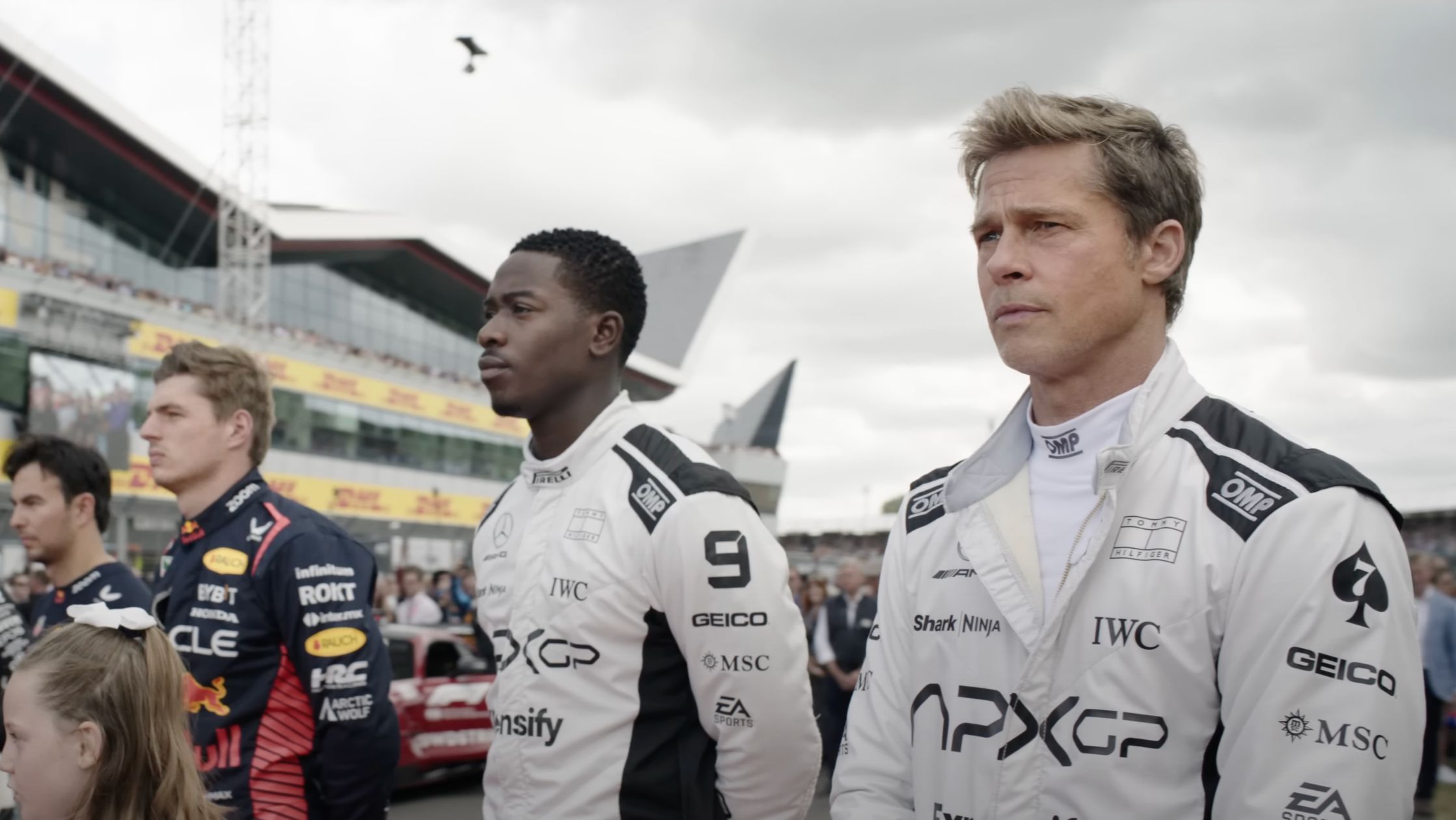 Does the F1 post-credits scene set up a potential sequel? (Image via YouTube/Warner Bros.)