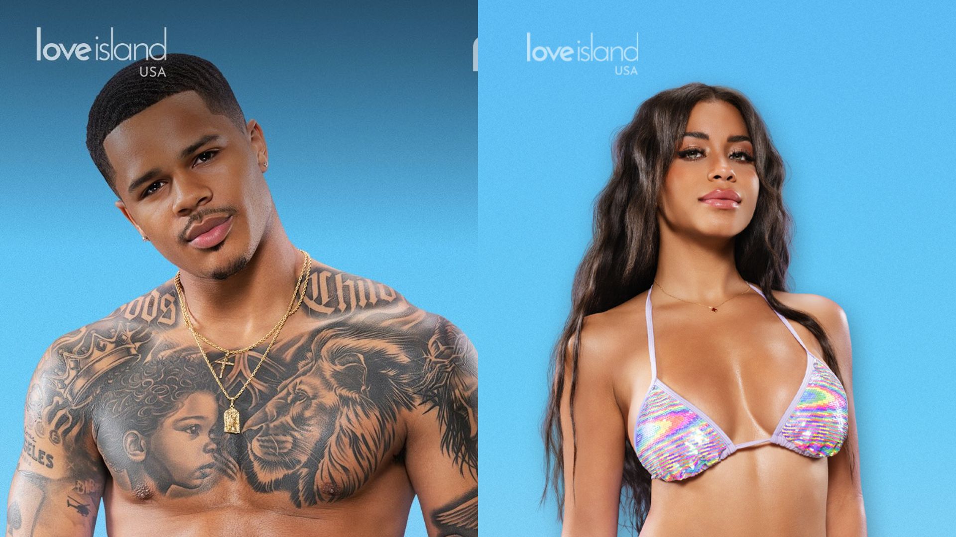 Ace and Amaya from Love Island USA Season 7 | Image via Instagram/ @loveislandusa