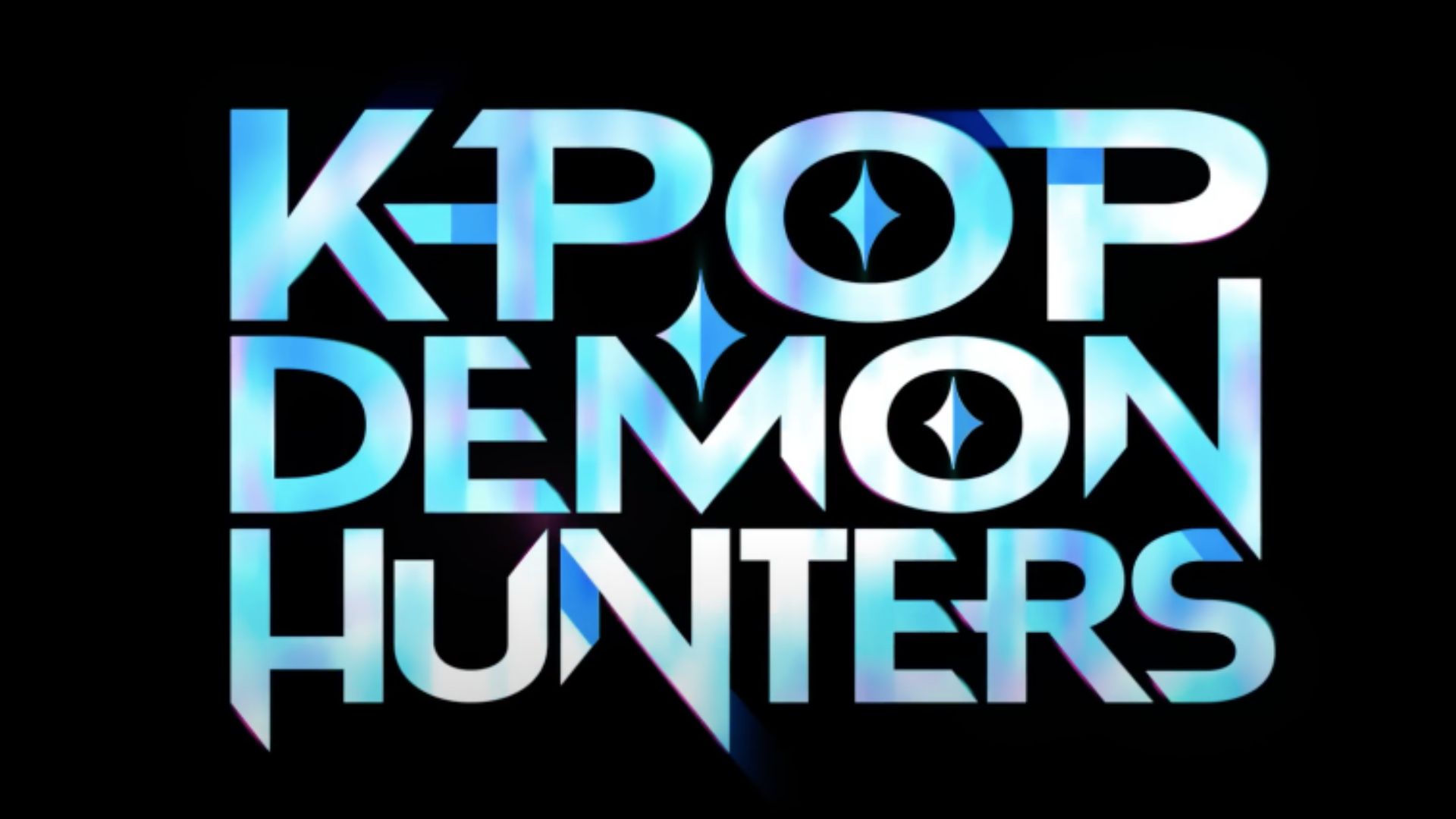 The title card of KPop Demon Hunters