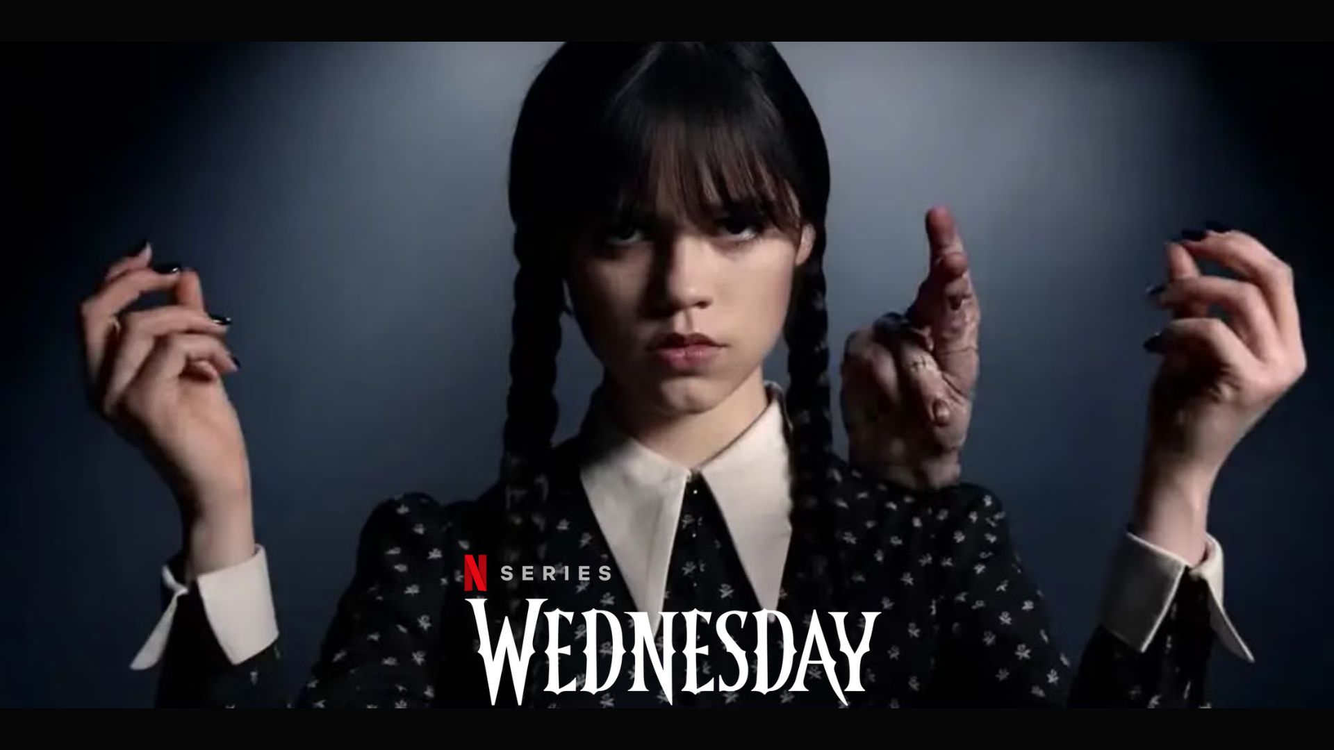 Promotional poster for Wednesday | Image via Netflix