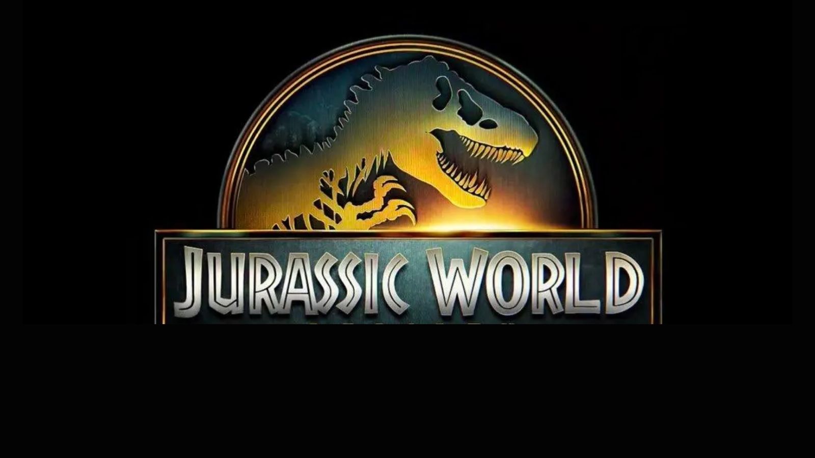 Title card for Jurassic World (Image via Instagram @/jurassicworld)