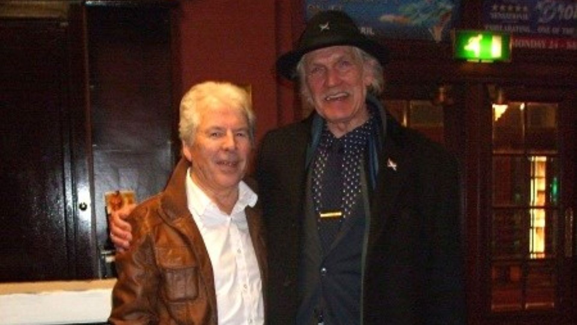 Ronnie Woodbridge and Mike Pender (Image via Facebook)