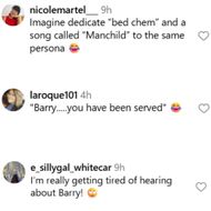 Internet reacts to the speculation post. (Image via Instagram/@entertainmenttonight)