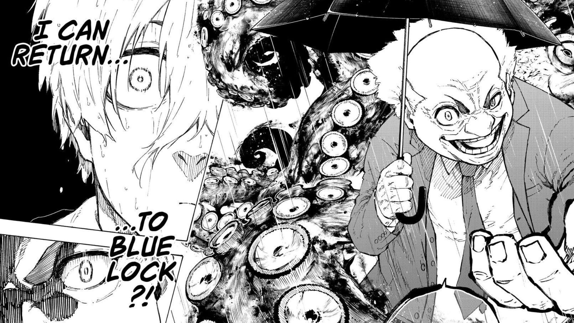 Buratsuta and Nagi as seen in the Blue Lock manga (Image credit: Kodansha)