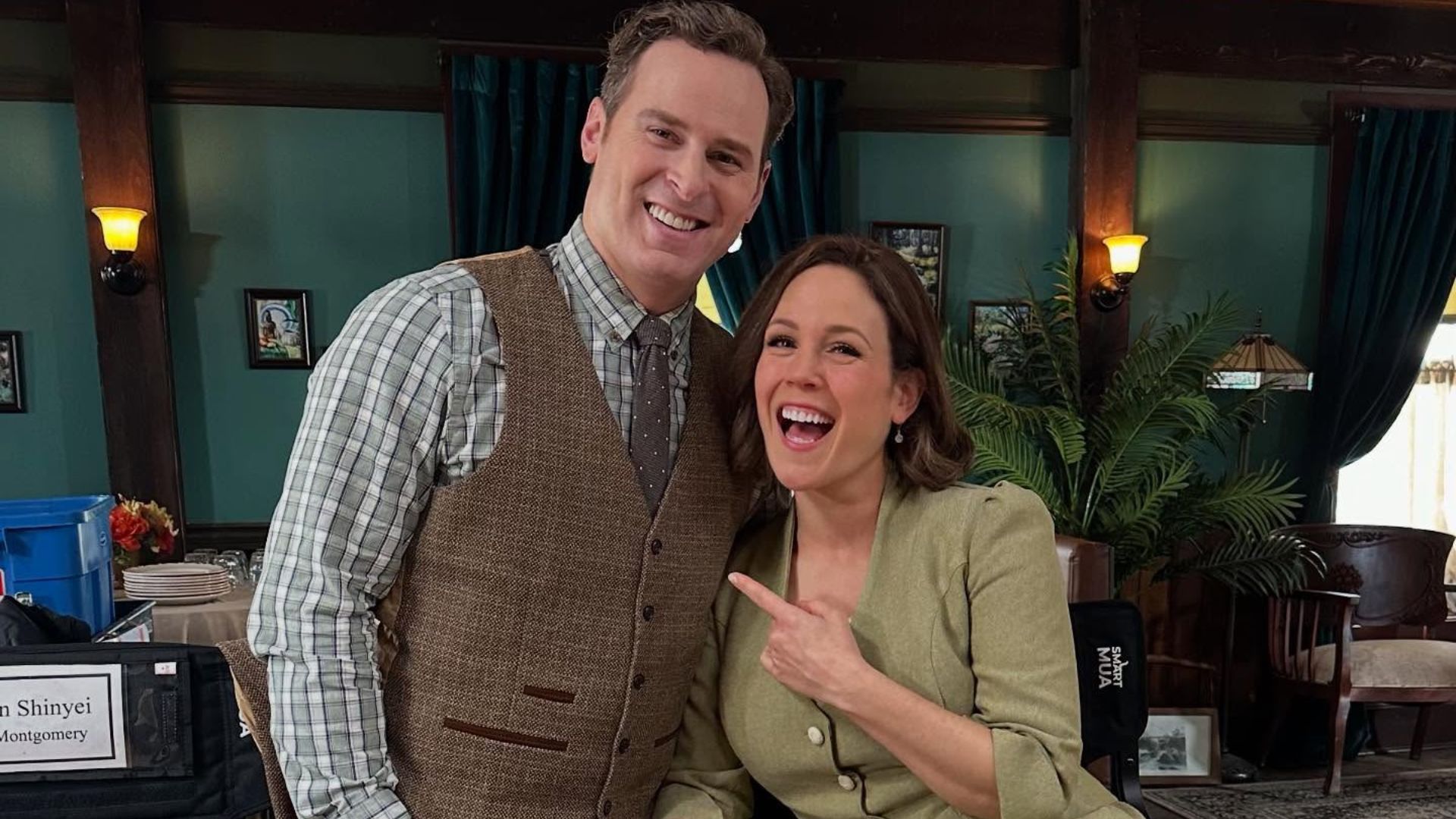 Erin Krakow and Ben Rosenbaum (Image via Instagram)