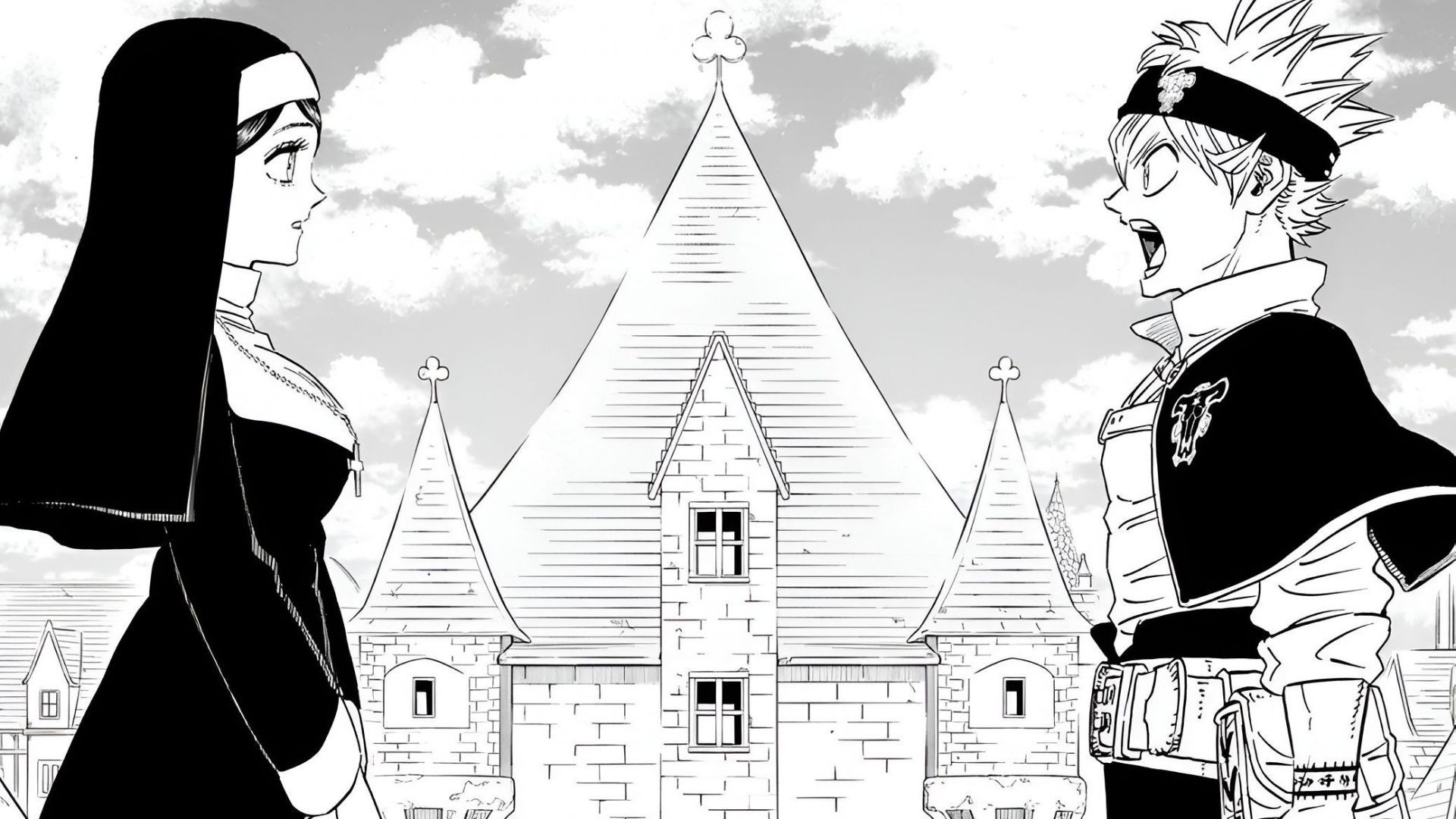 Asta and sister Lilly as seen in manga(Image credit: Studio Pierrot)