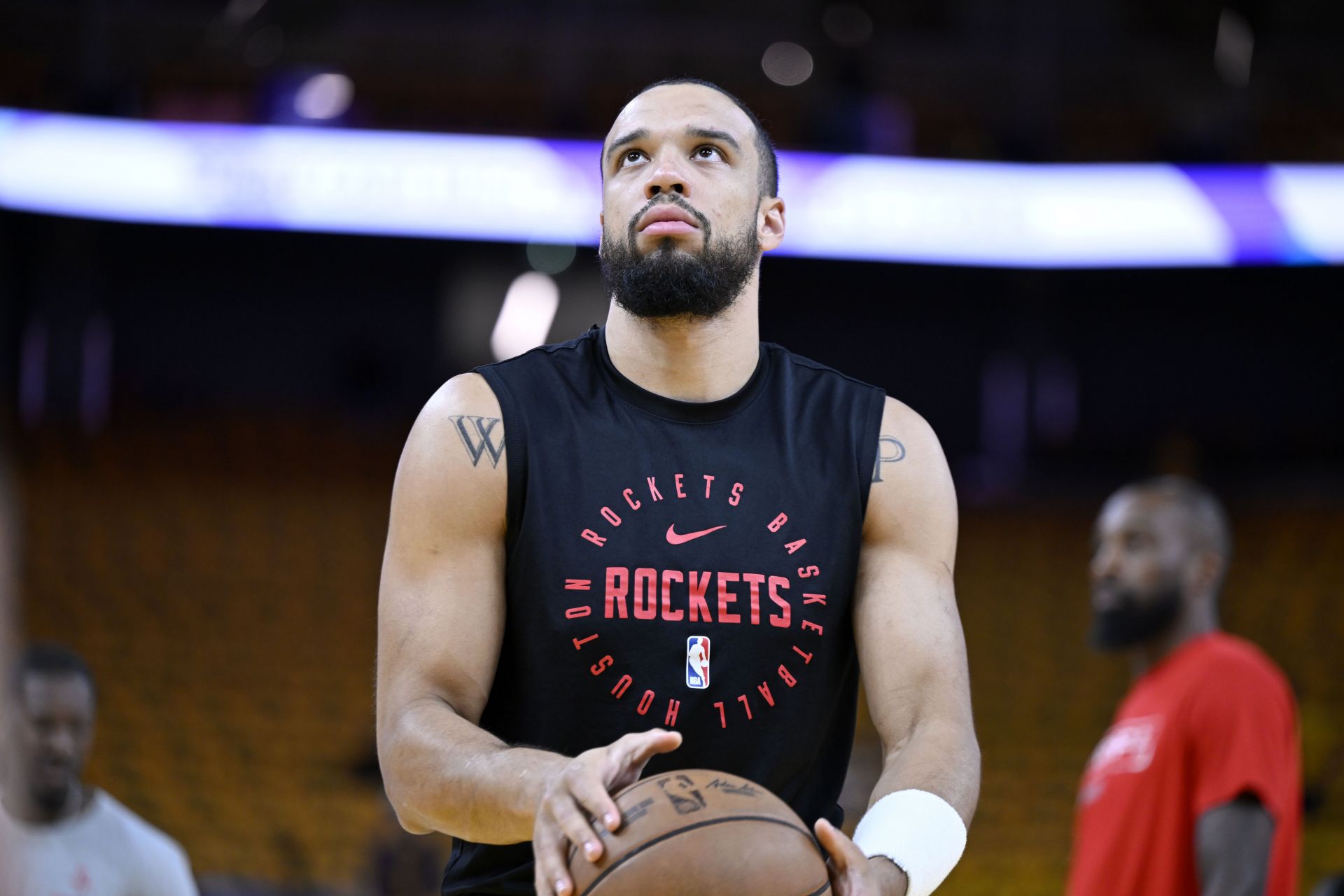 NBA Playoffs: Pre-game of Houston Rockets and Golden State Warriors in San Francisco - Source: Getty