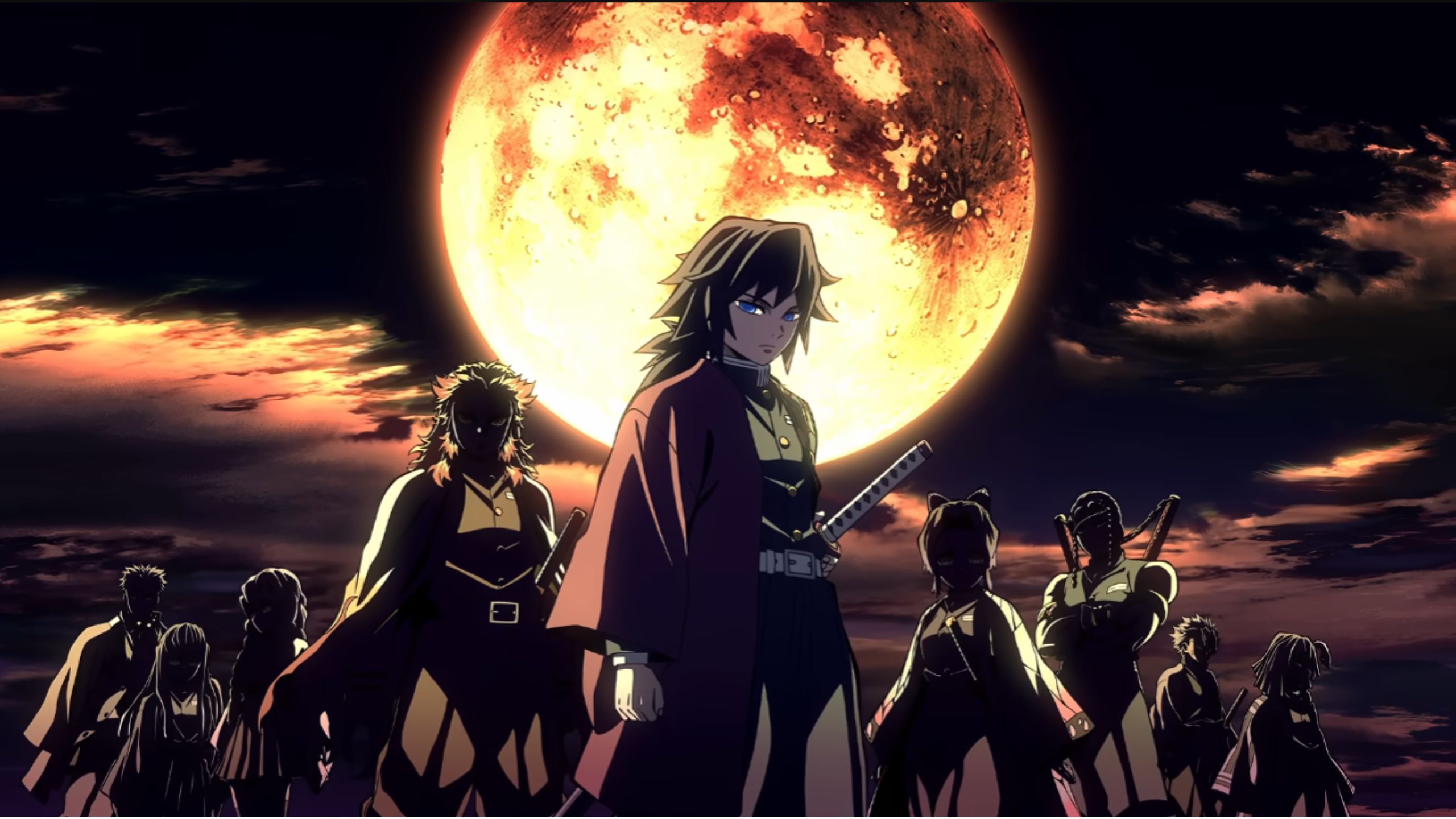 The Hashiras from Demon Slayer