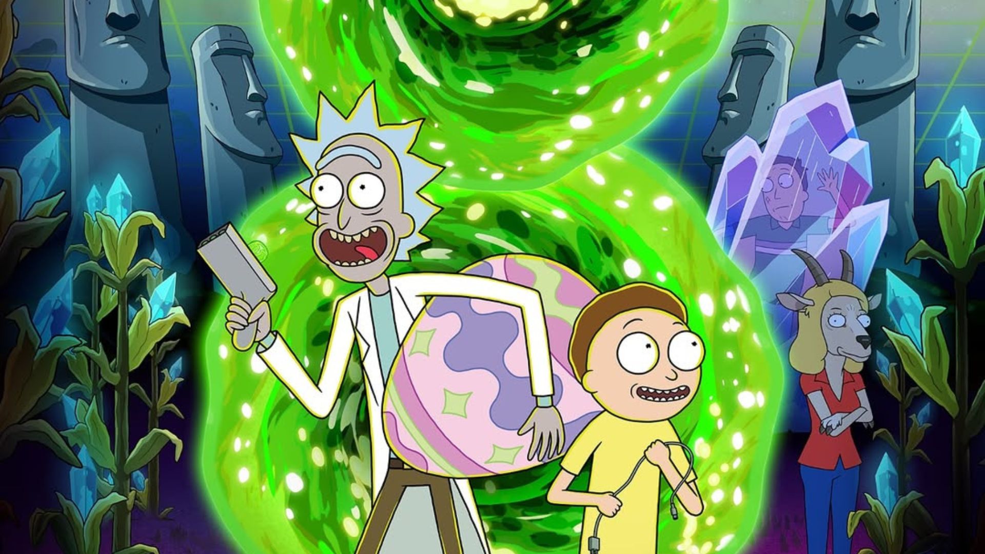 Rick and Morty season eight is airing now (image via Instagram/@rickandmorty)