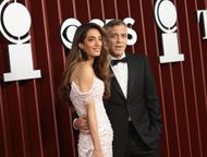 George Clooney at the Tony Awards (Image via Getty)