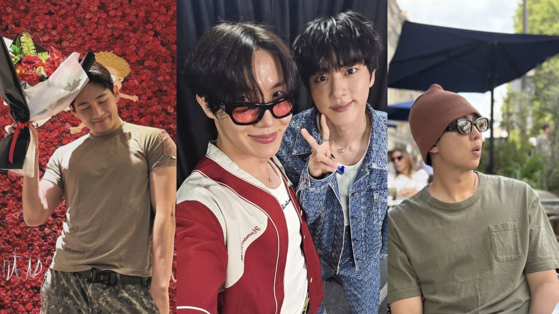 BTS&rsquo; Taehyung, RM, and J-Hope cheer Jin at &lsquo;RUNSEOKJINep_TOUR&rsquo; Goyang Day 1 Concert
