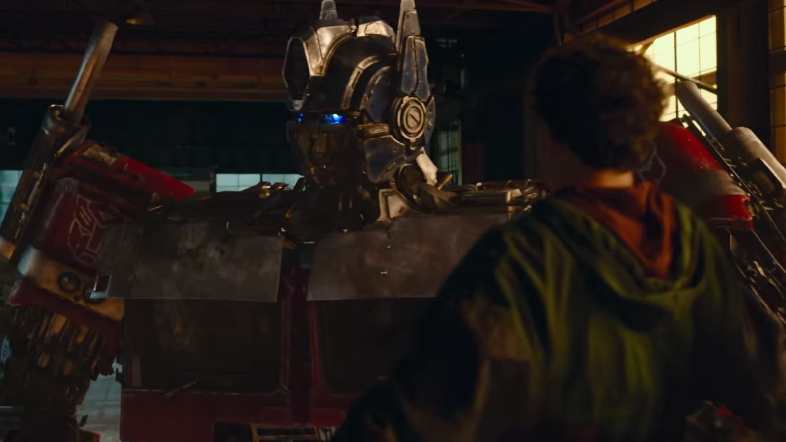 Still from Transformers: Rise of the Beasts (Image via YouTube @/Paramount Pictures)