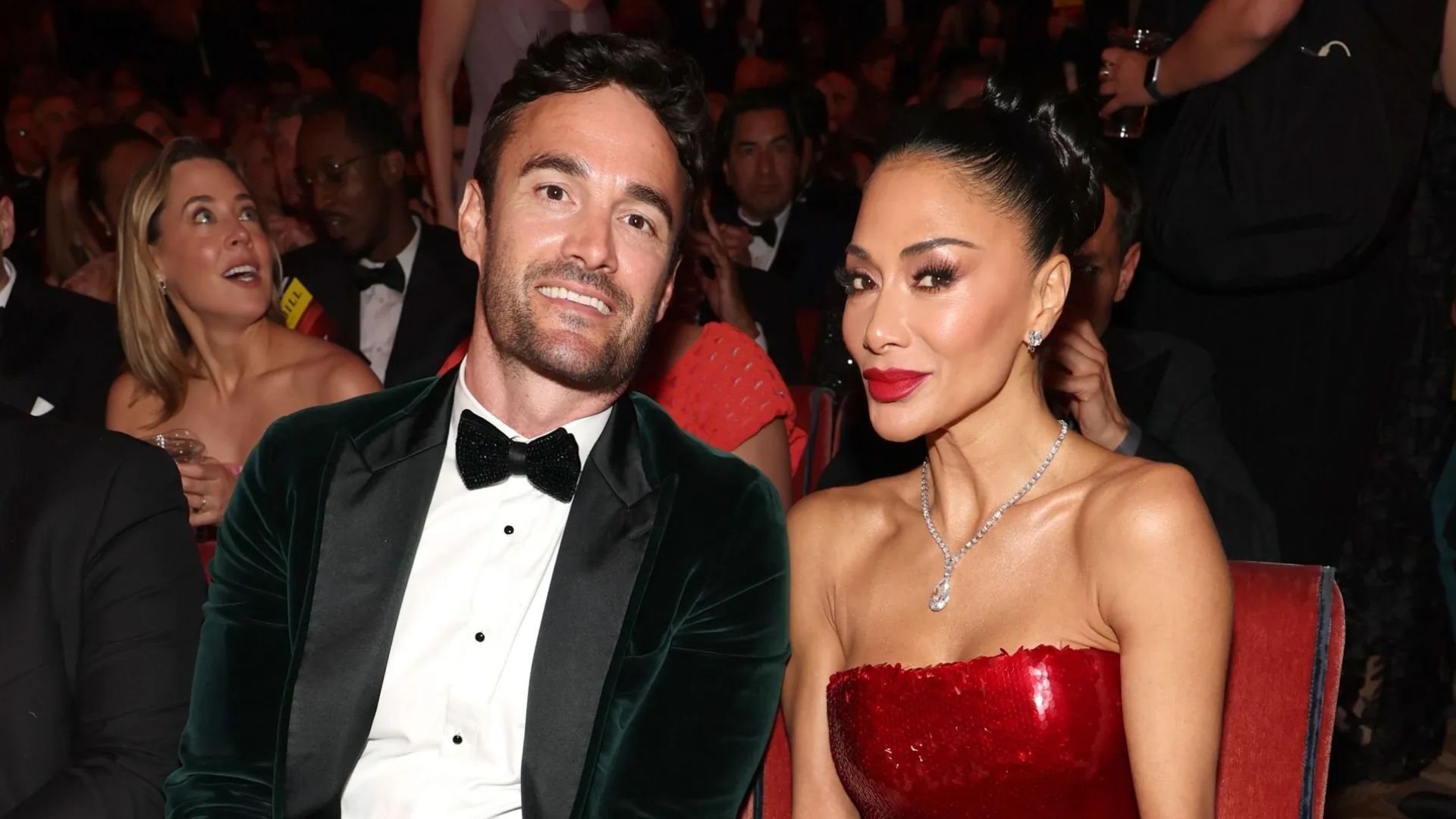 Nicole Scherzinger &amp; Thom Evans (Image via Getty)
