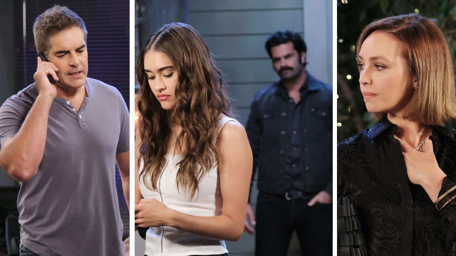 Rafe, Ari, a loan shark, Gwen on Days of our Lives | Image: JPI