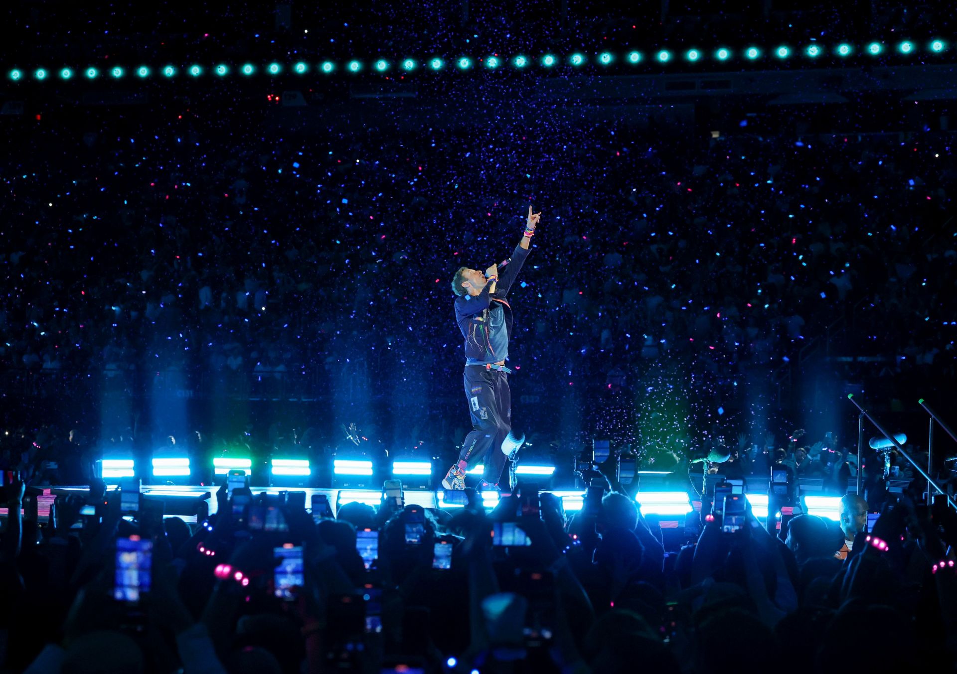 Coldplay: Music Of The Spheres World Tour With Elyanna And Willow - Las Vegas, NV - Source: Getty