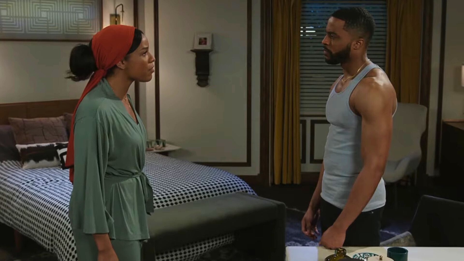 Beyond the Gates: naomi wonder what side her husband is even on | Image: CBS