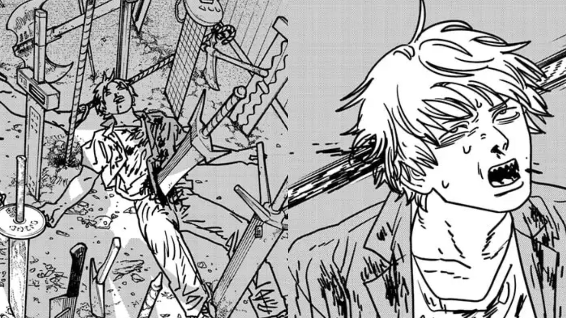 Denji as seen in the manga 