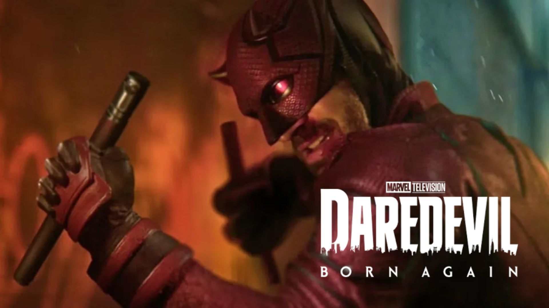Promotional poster for Daredevil: Born | Image via Disney+