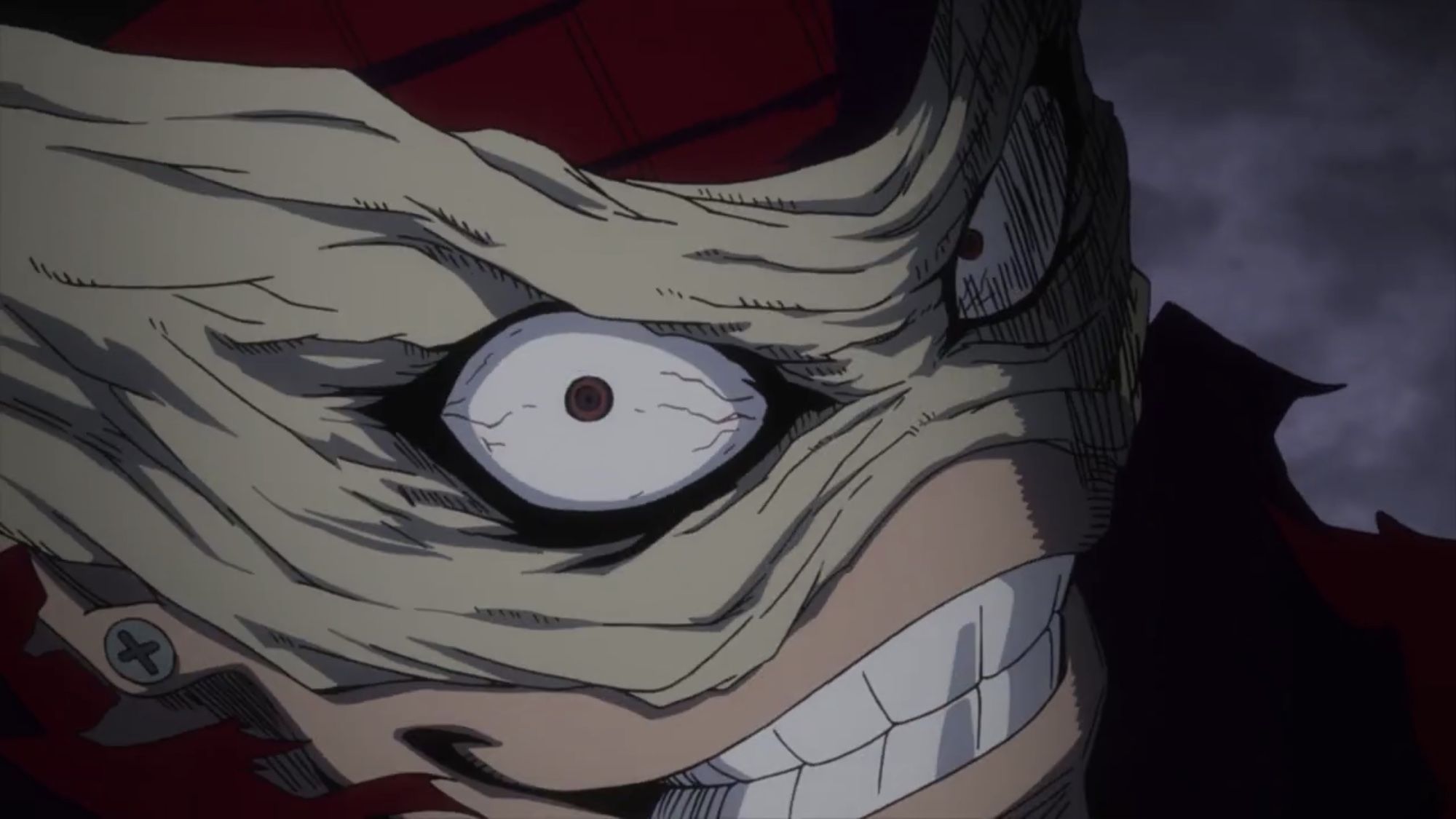 Stain as seen in anime (Image Source: Studio Bones)