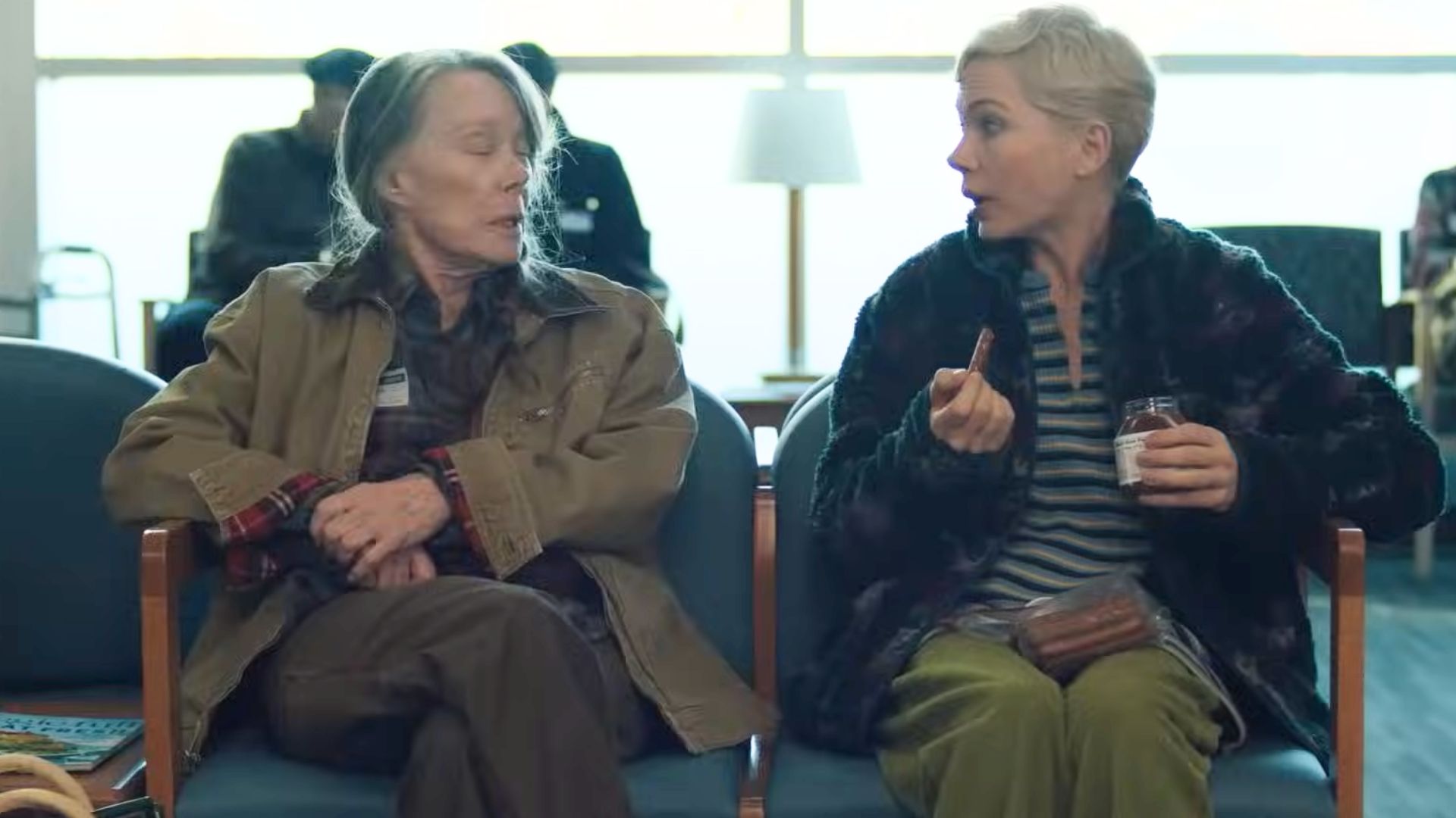 Sissy Spacek and Michelle Williams in Dying for Sex | Image via 20th Television