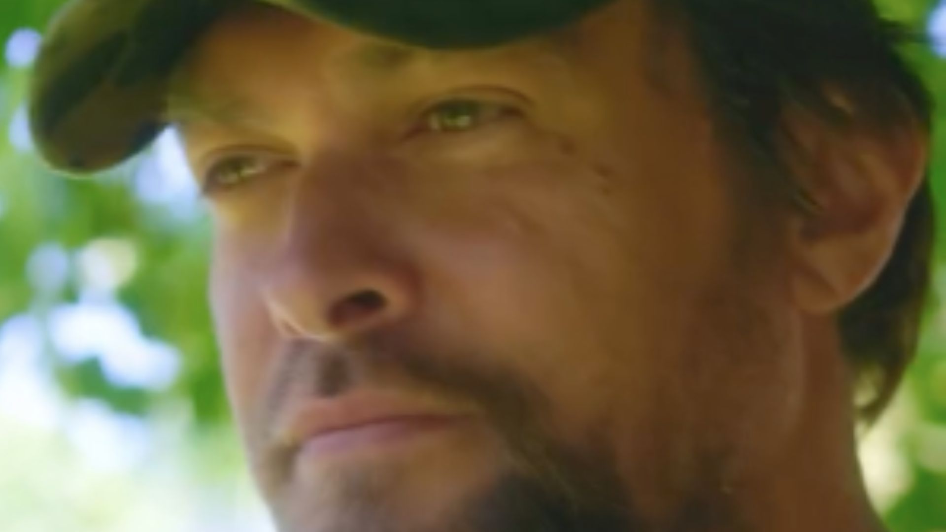 This is a close shot of Jason Momoa in the social media post he has made about shaving his beard