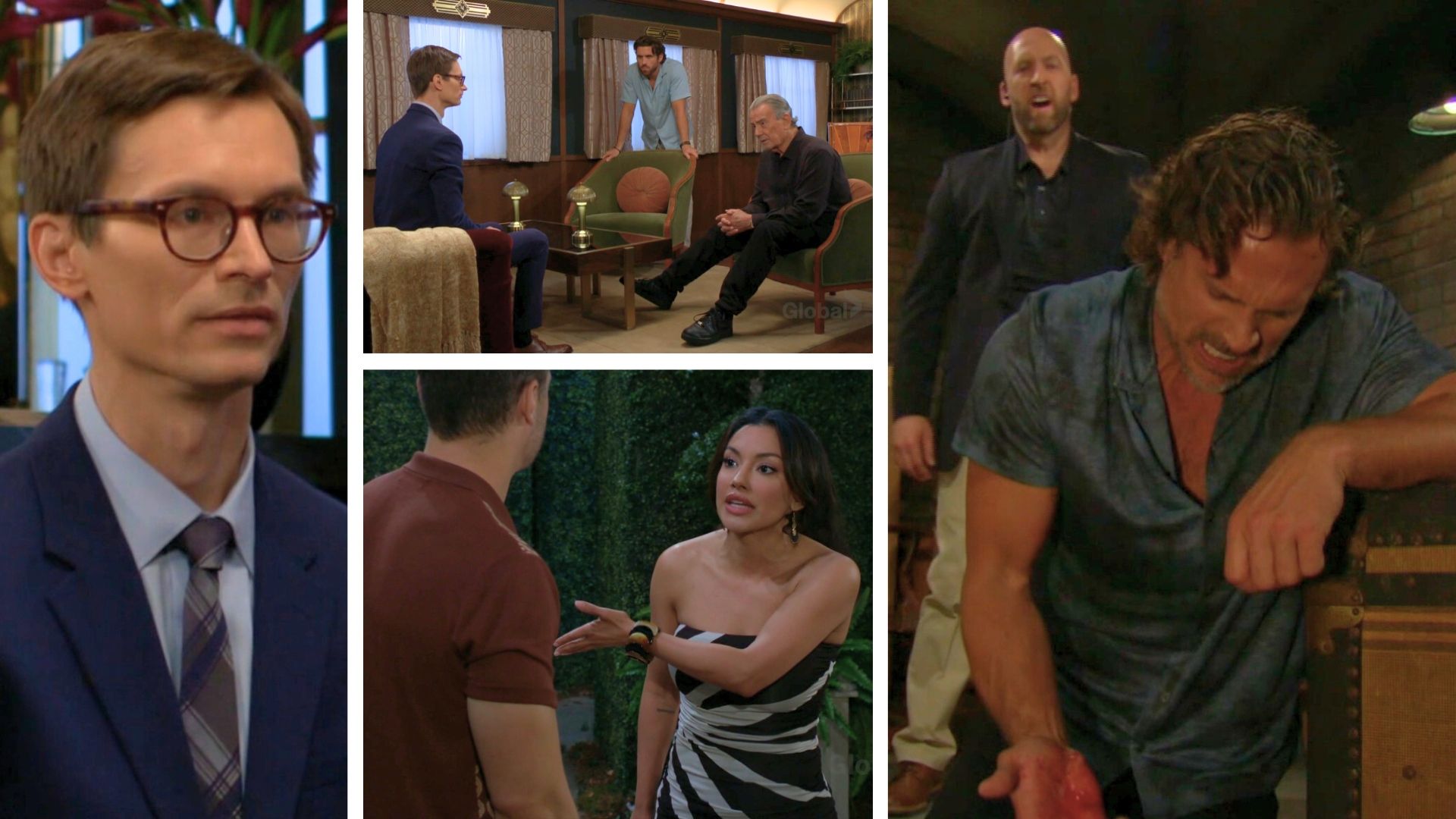 The Young and the Restless July 21-25 | Images: CBS/JPI