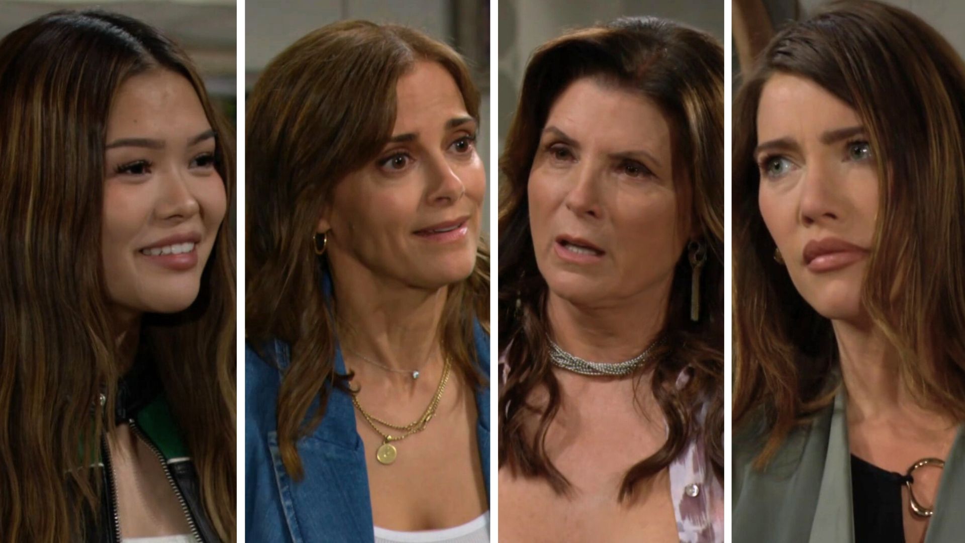 Luna, Taylor, Sheila, and Steffy on The Bold and the Beautiful | Images: CBS