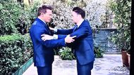 Steve Burton and Bradford Anderson as Jason and Spinelli on General Hospital | Image: Twitter (X)